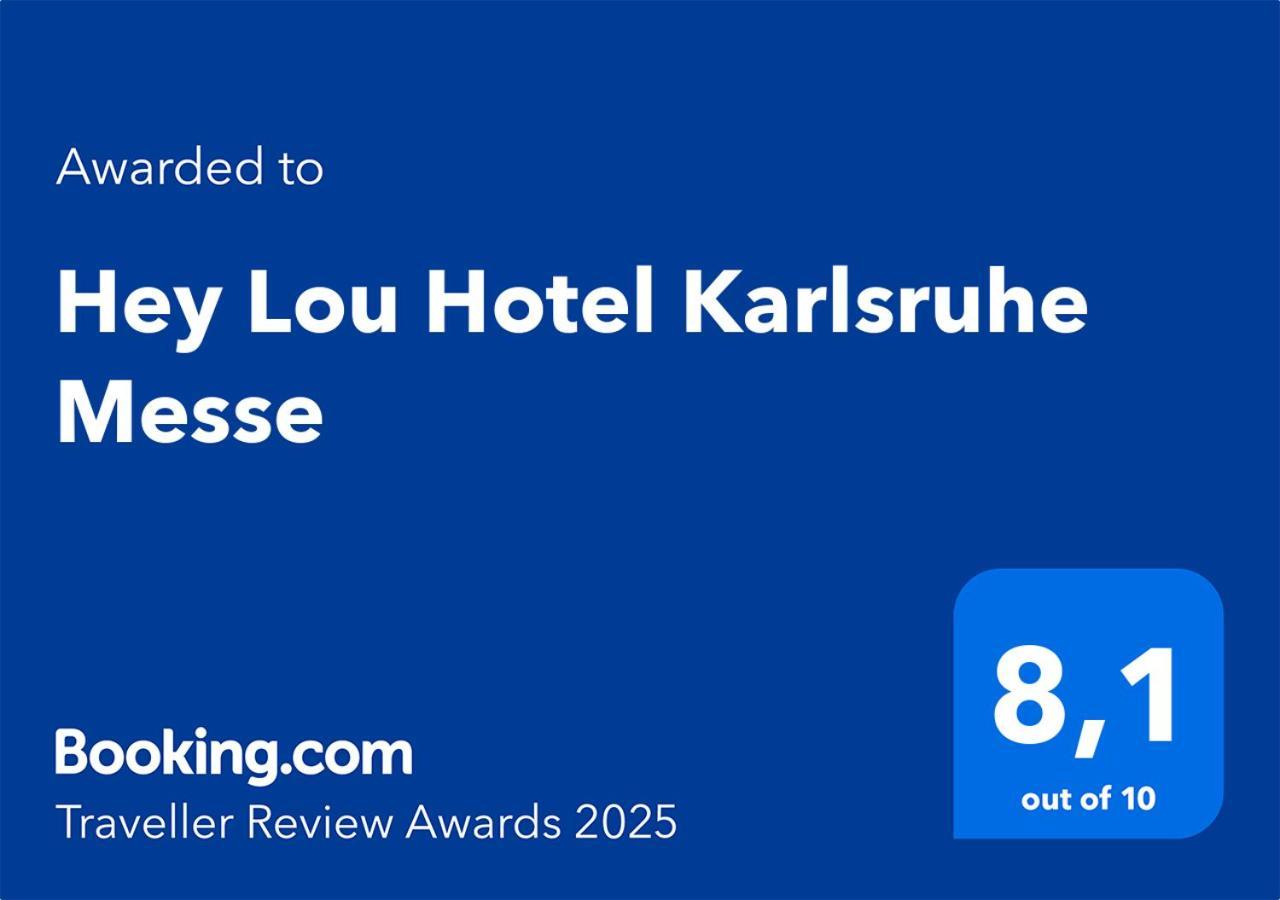 Hey Lou Hotel Karlsruhe Messe Rheinstetten Exterior foto